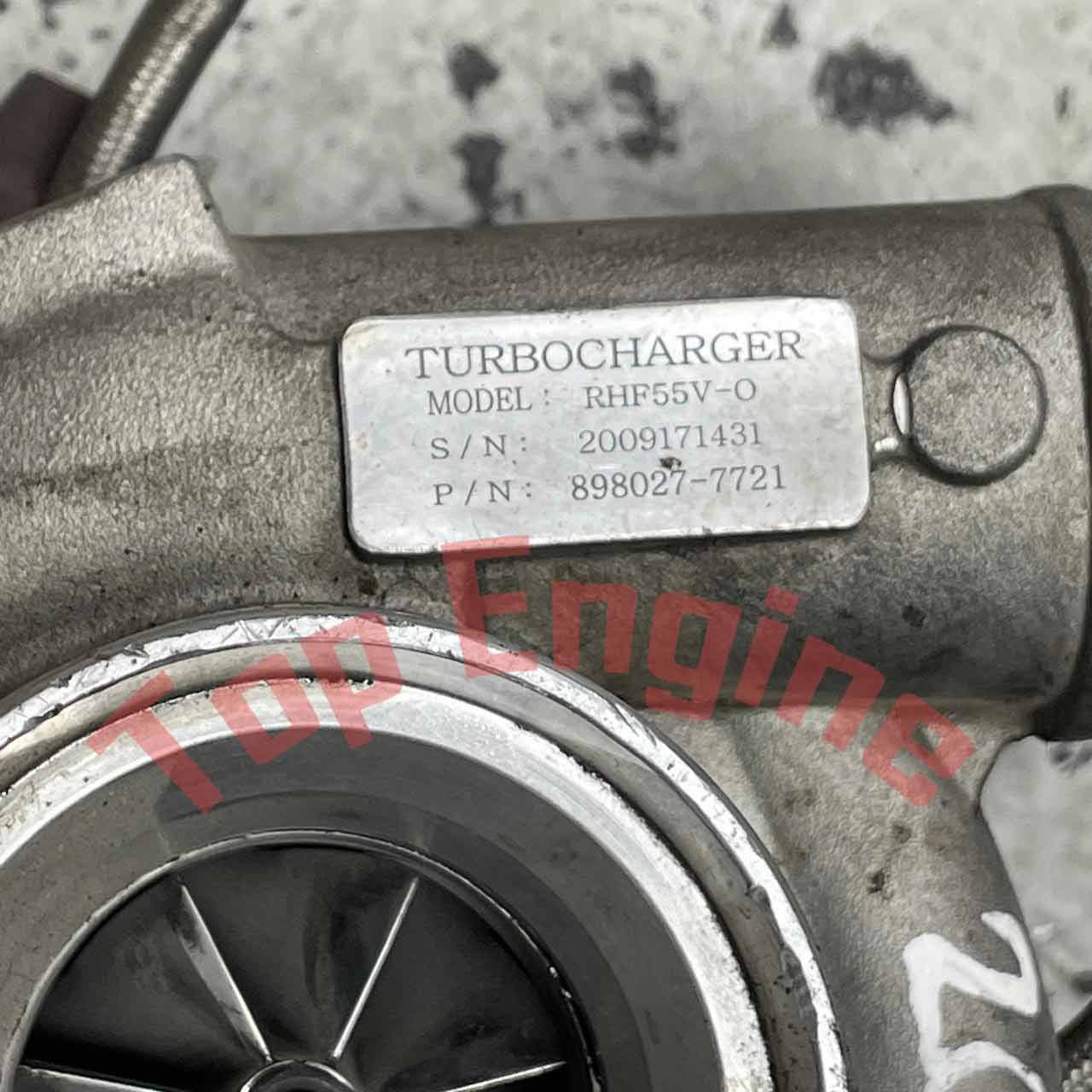 IHI RHF55V Turbocharger 898027-7721 for Isuzu 4HK1 Engine NPR NQR NRR 700P